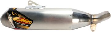 POWERCORE 4 HEX SLIP-ON MUFFLER ALUMINUM HONDA