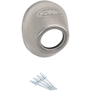 POWERCORE 4 /Q4 STAINLESS STEEL STRAIGHT CUT END CAP