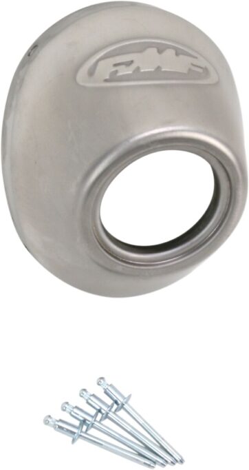POWERCORE 4 /Q4 STAINLESS STEEL STRAIGHT CUT END CAP