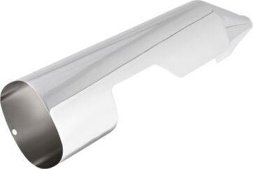 EXHAUST LEFT HEAT SHIELD CHROME - Bild 3