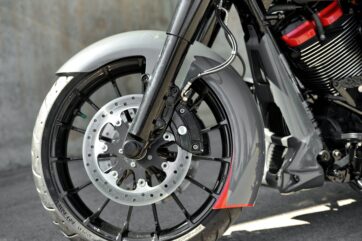 T&S Wrapper Framskärm för Standard 17-19" Hjul Till Harley Davidson Touring 2014-2023 - Bild 2