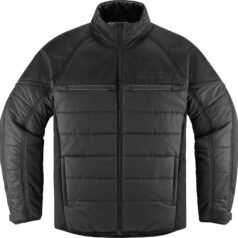 Ghost Puffer Jacket - Black/Charcoal - 3XL