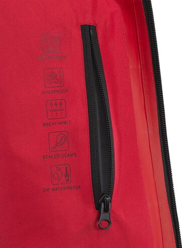 RAIN JACKET BLACK WMN S - Bild 9