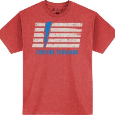 TEE INVASION STRIPE RD 3X