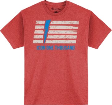 TEE INVASION STRIPE RD 3X