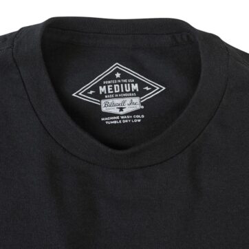 TEE SCRIPT GREY BK MD - Bild 3
