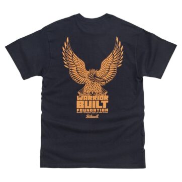 TEE WARRIOR BUILT EAGLE BK SM - Bild 5