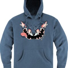 HOODIE 9 LIVES STORM-BL 2X