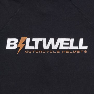 HOODIE BOLTS ZIP BLACK XL - Bild 4