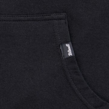 HOODIE BOLTS ZIP BLACK 2X - Bild 5