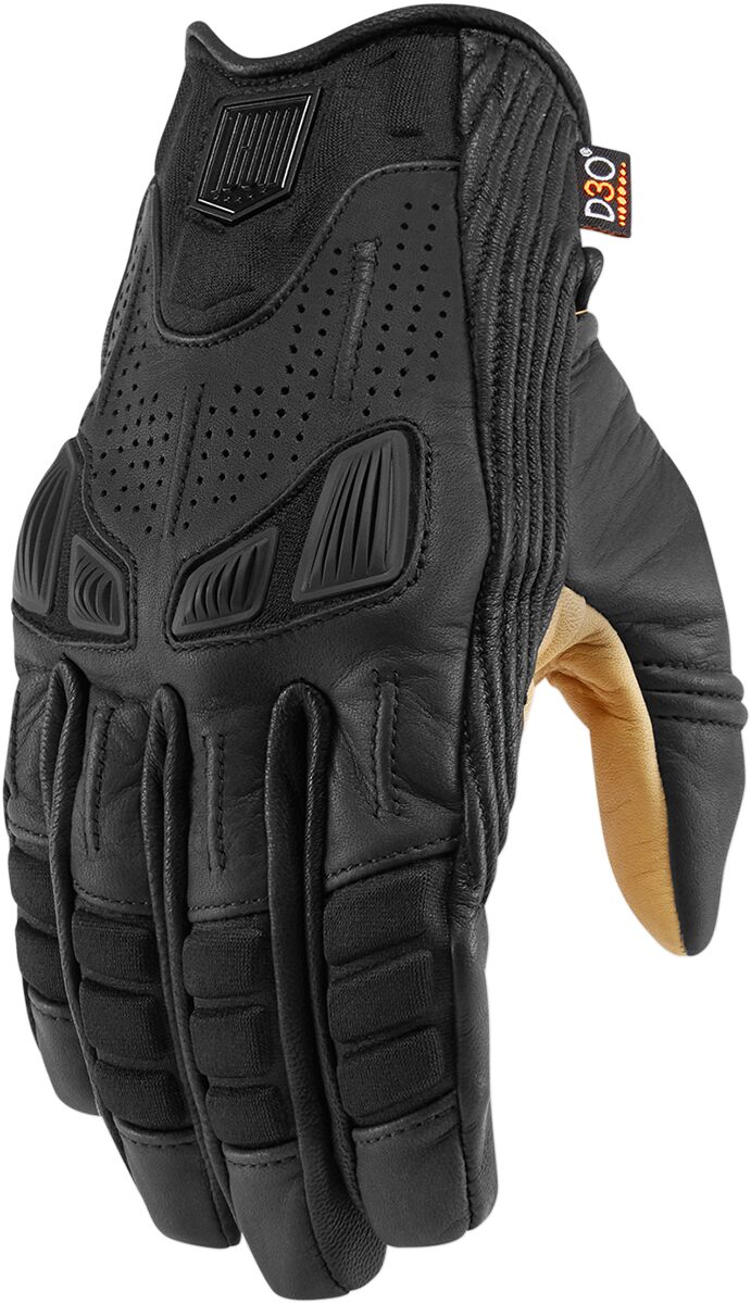 AXYS™ MID CUFF GLOVES BLACK/TAN LARGE