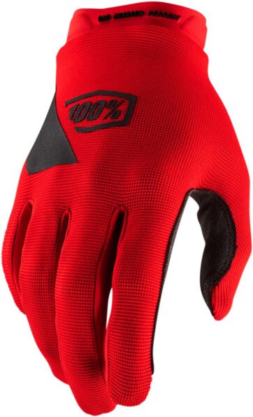 GLOVE RIDECAMP YTH RED LG