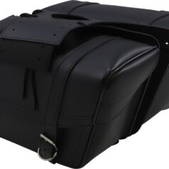 SADDLEBAG UNIVERSAL SYNTHETIC LEATHER BLACK