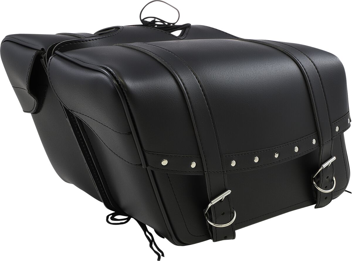 SADDLEBAG UNIVERSAL SYNTHETIC LEATHER BLACK
