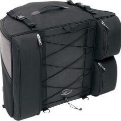 DRESSER BACK SEAT BAG TEXTILE BLACK