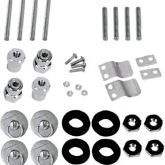 SPECIFIC FIT DOCKING POST FASTENER KIT CHROME