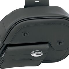 SADDLEBAG UNIVERSAL THROW-OVER SLANT BLACK