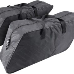 SADDLEBAG LINER SET TEXTILE BLACK