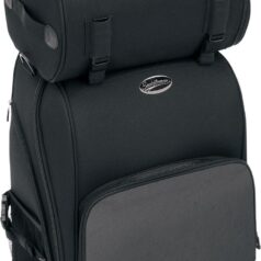 SISSY BAR BAG DELUXE TEXTILE BLACK