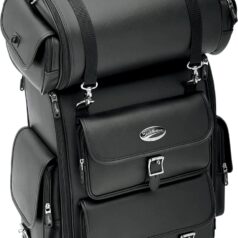 SISSY BAR BAG EXPRESS TEXTILE BLACK
