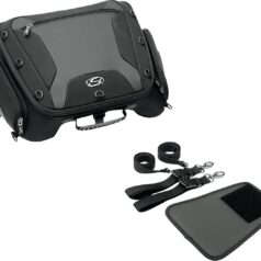 WIDE TUNNEL TAIL BAG TEXTILE BLACK