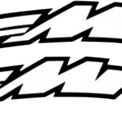 FMF LARGE SIDE ARCH FENDER STICKERS