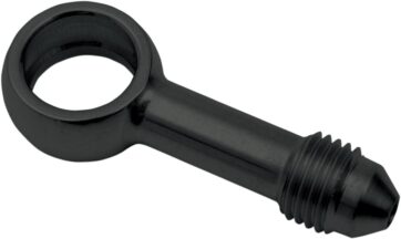 BANJO FITTING STRAIGHT -03  HOLE-Ø 11mm MALE 3/8x24 JIC/UNF STEEL BLACK