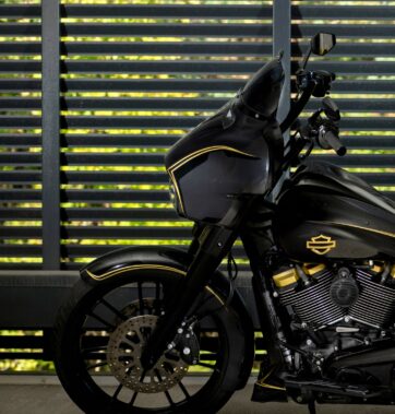 7.5" Tonad vindruta till Harley Davidson FLH 2014-2023 - Bild 3