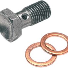 BANJO BOLT SINGLE STAINLESS-STEEL LENGTH 19,8mm 3/8x24 JIC/UNF