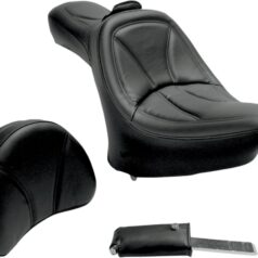 KING SEAT WITH DRIVER BACKREST HARLEY DAVIDSON