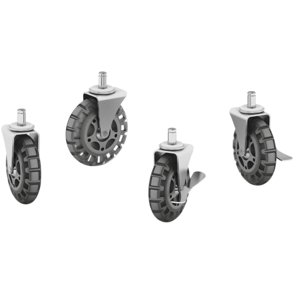 CASTERS KIT FOR DISPLAY RACKS