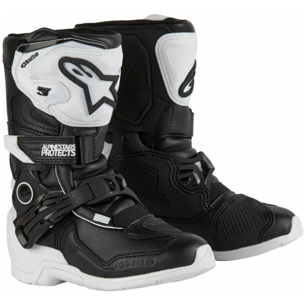 BOOT T3S KIDS WHT/BLK 13 (33)