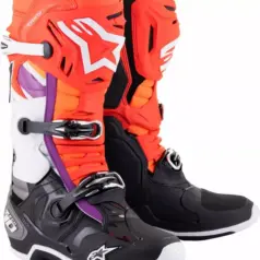 BOOT TECH 10 BK/RD/OR/WT 10 (44,5)