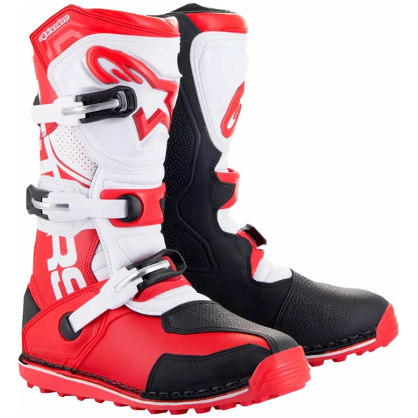 BOOT TECH-T RED/BK/WT 8 (42)