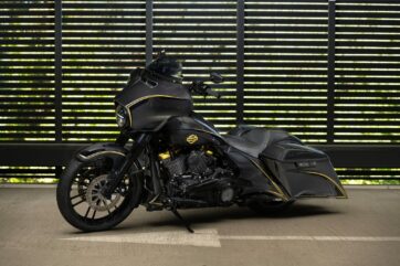 Black Series List till Vindruta Passande  Harley Davidson FLH 2014-2023 - Bild 4