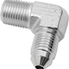 ADAPTER FITTING AN-3X1/8" 90° CHROME
