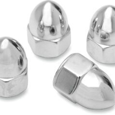 ACORN NUT CHROME 1/2-13 UNC