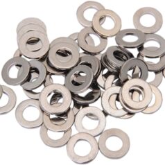 AN WASHER 1/4" CHROME