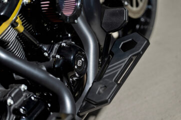 Black Series Hexa Fotplattor till Förare passande Harley Davidson - Bild 3