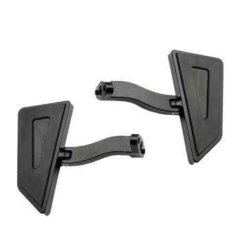 Black Series Hexa Fotplattor till passagerare passande Harley Davidson