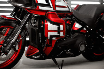 Inception Series Bolt On FXR Style Clubstyle Frontkåpa till Harley Davidson Softail 2018 och nyare - Bild 4
