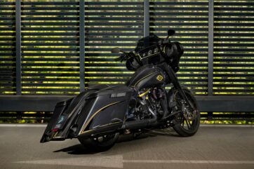 Set Skärm Och sidoväskor Magnus till Harley Davidson Touring 2014 och nyare - Bild 2