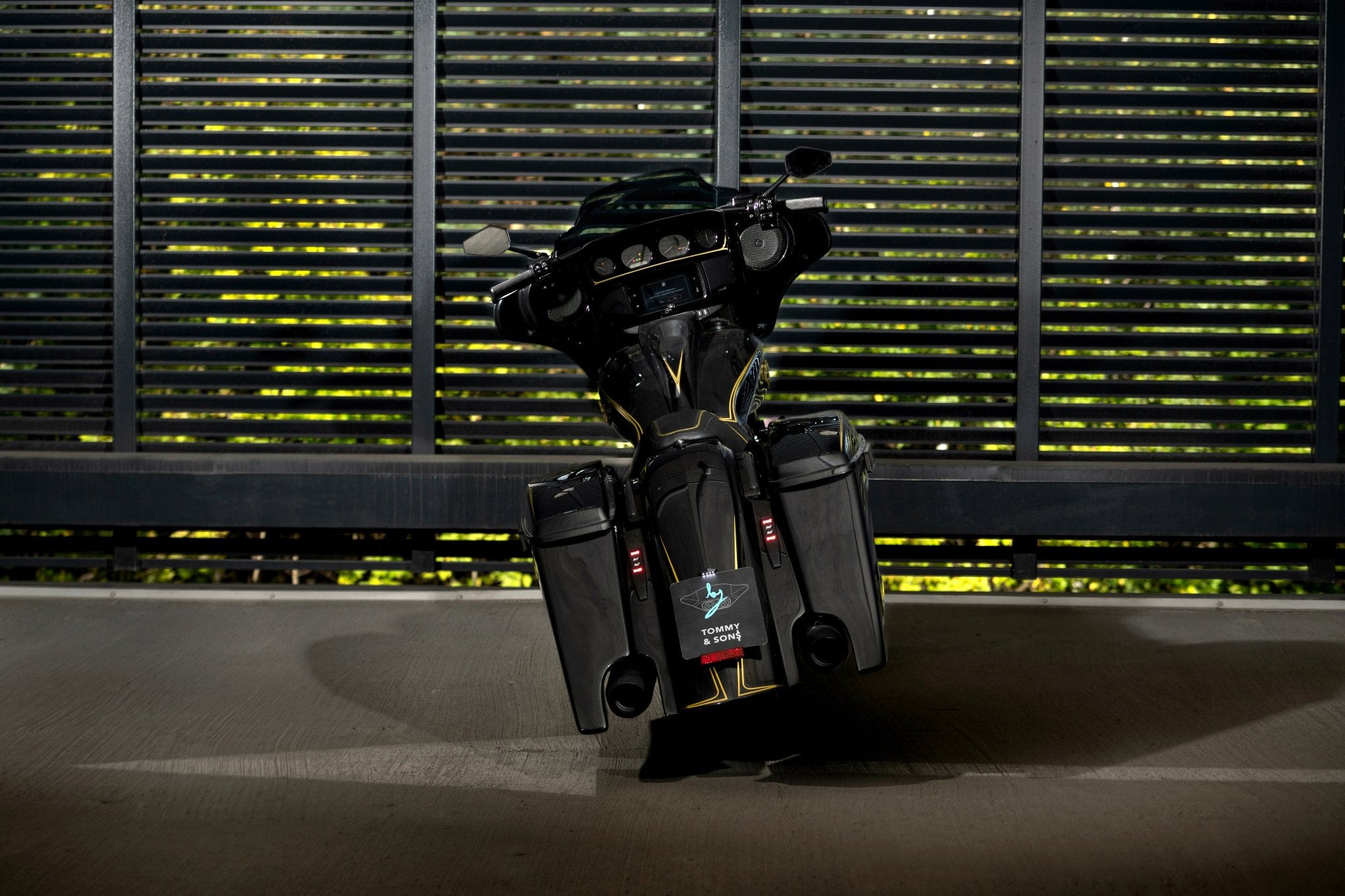 Set Skärm Och sidoväskor Magnus till Harley Davidson Touring 2014 och nyare - Bild 3