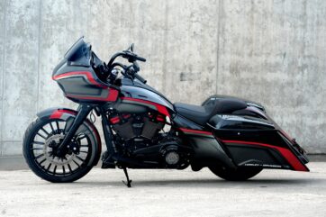 Set Skärm Och sidoväskor Magnus till Harley Davidson Touring 2014 och nyare - Bild 7