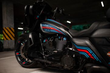 Morocco Style förlängda sidokåpor till Harley Davidson Touring 2014 och nyare - Bild 4