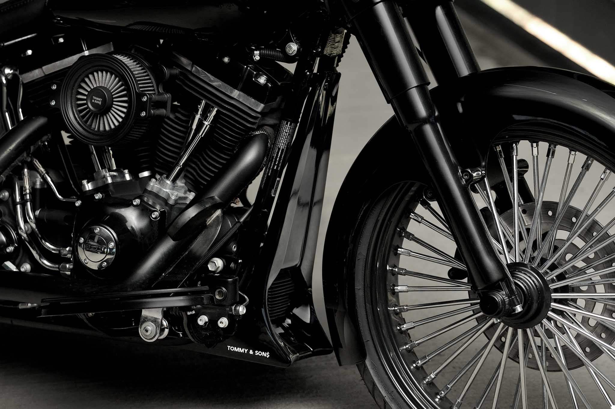 Outlaw Series Kylar Cover till Harley Davidson Softail 2007-2017 - Bild 2