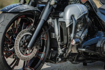 Bolt on Custom Kylar Cover Till  Harley Davidson Milwaukee8 - Bild 8