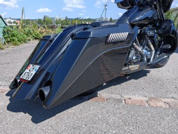 Set  Skärm och sidoväskor Magnus till Harley Davidson Touring 2009-2013 - Bild 6