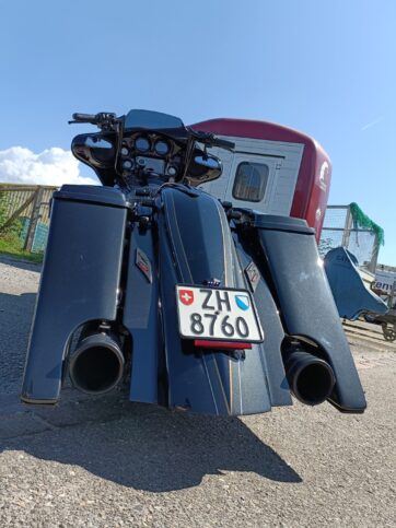 Set  Skärm och sidoväskor Magnus till Harley Davidson Touring 2009-2013 - Bild 5