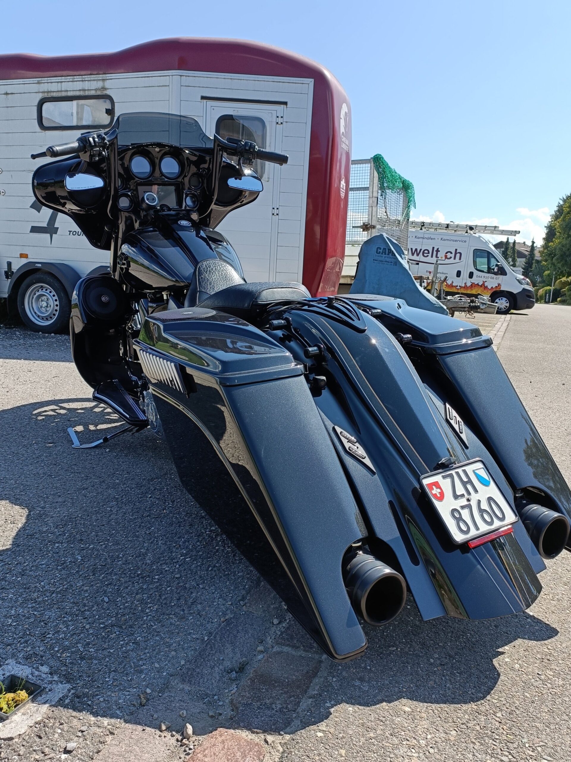 Magnus Stretched Förlängda Sidoväskor ( utan lock)Passande Harley Davidson Touring 1993-2013 - Bild 3